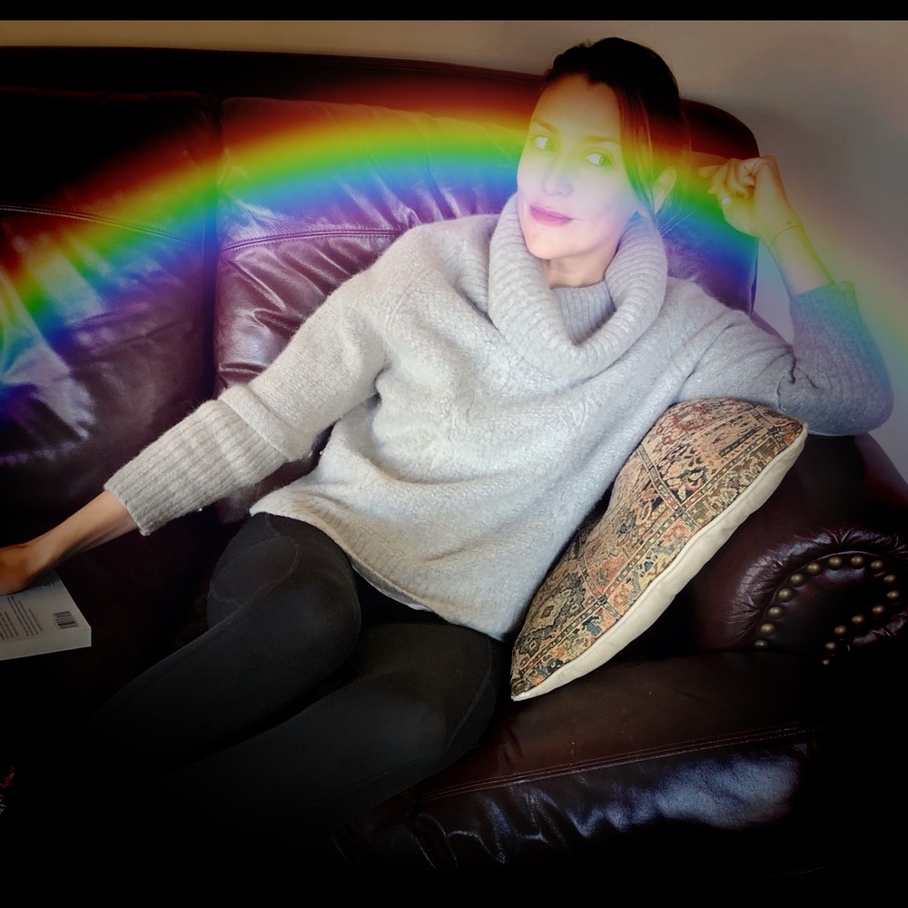 Massimo Dutti angora sweater